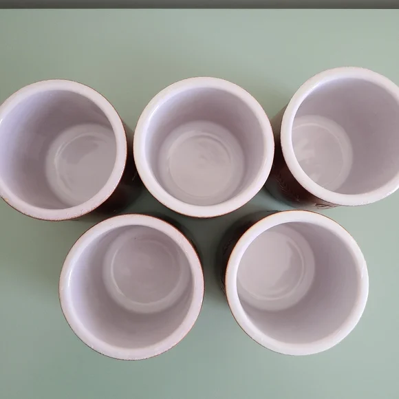 La Fermiere JOYEUSES FÊTES Terracotta Yogurt Pots - Picture 2 of 6